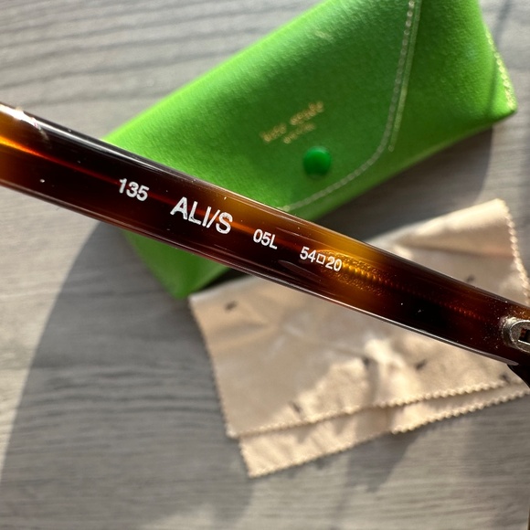 Kate Spade Brown Sunglasses with Green Case main image 4
